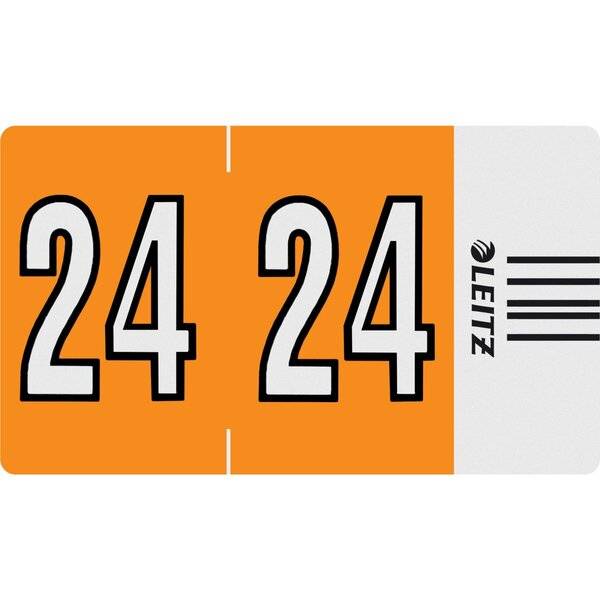 Orgacolor Jahrgangssignal 2024 orange 100 Stück-0