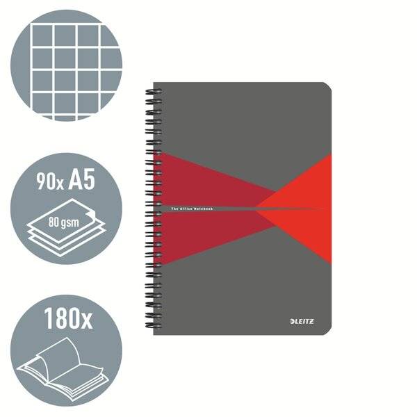 Notebook Office DIN A5 kariert-1