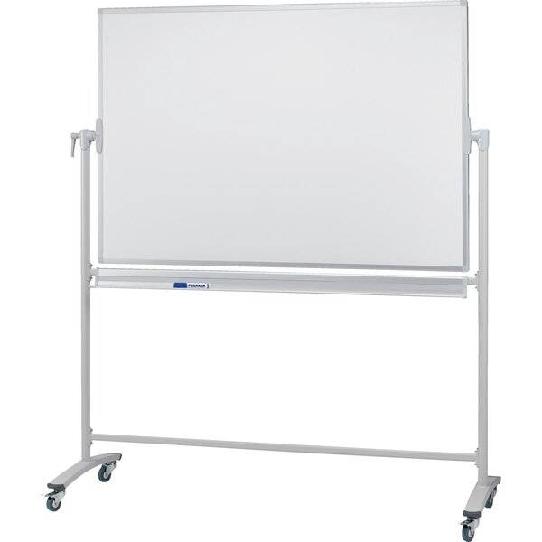 Stativdrehtafel Whiteboard Stahl 150x120cm-1