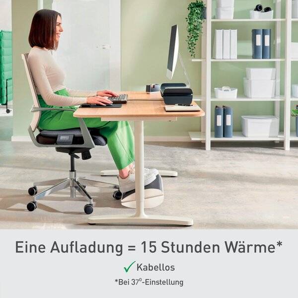 Sitzkissen iComfi beheizbar grau-1