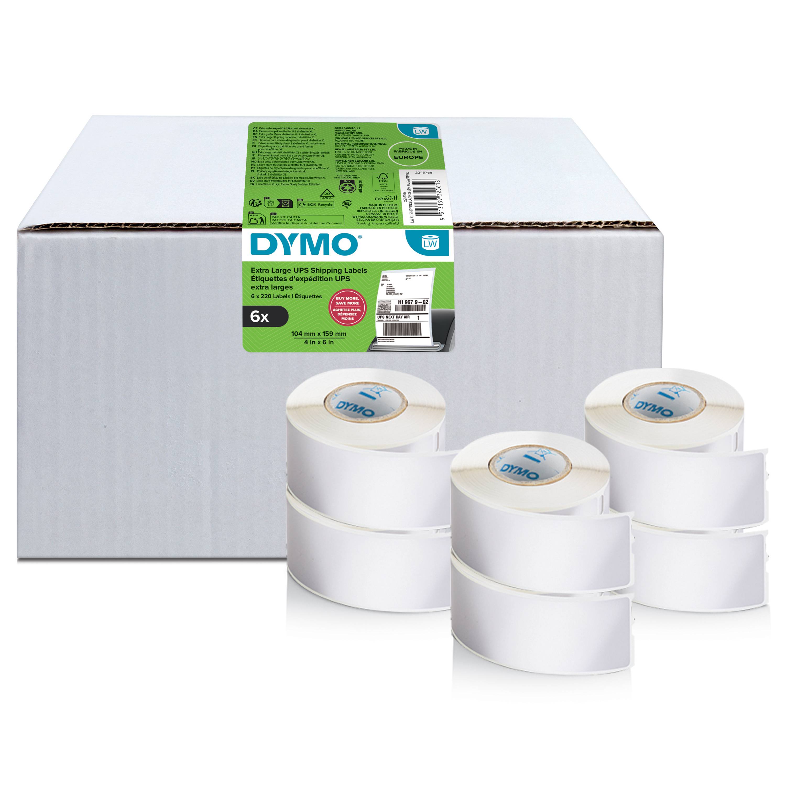 DYMO LabelWriter-Versand-Etiketten, 102 x 210 mm, weiß-3