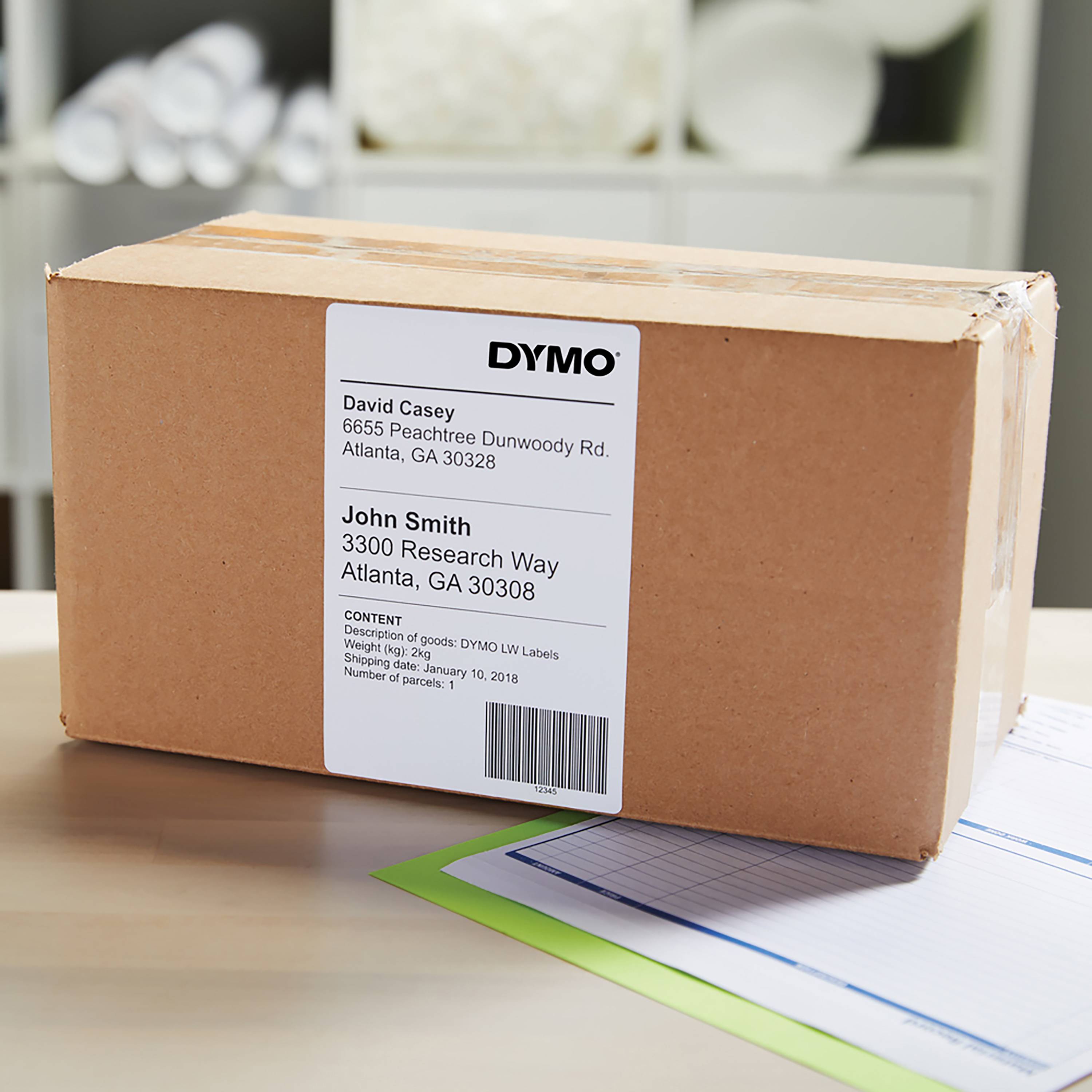 DYMO LabelWriter-Versand-Etiketten, 102 x 210 mm, weiß-4