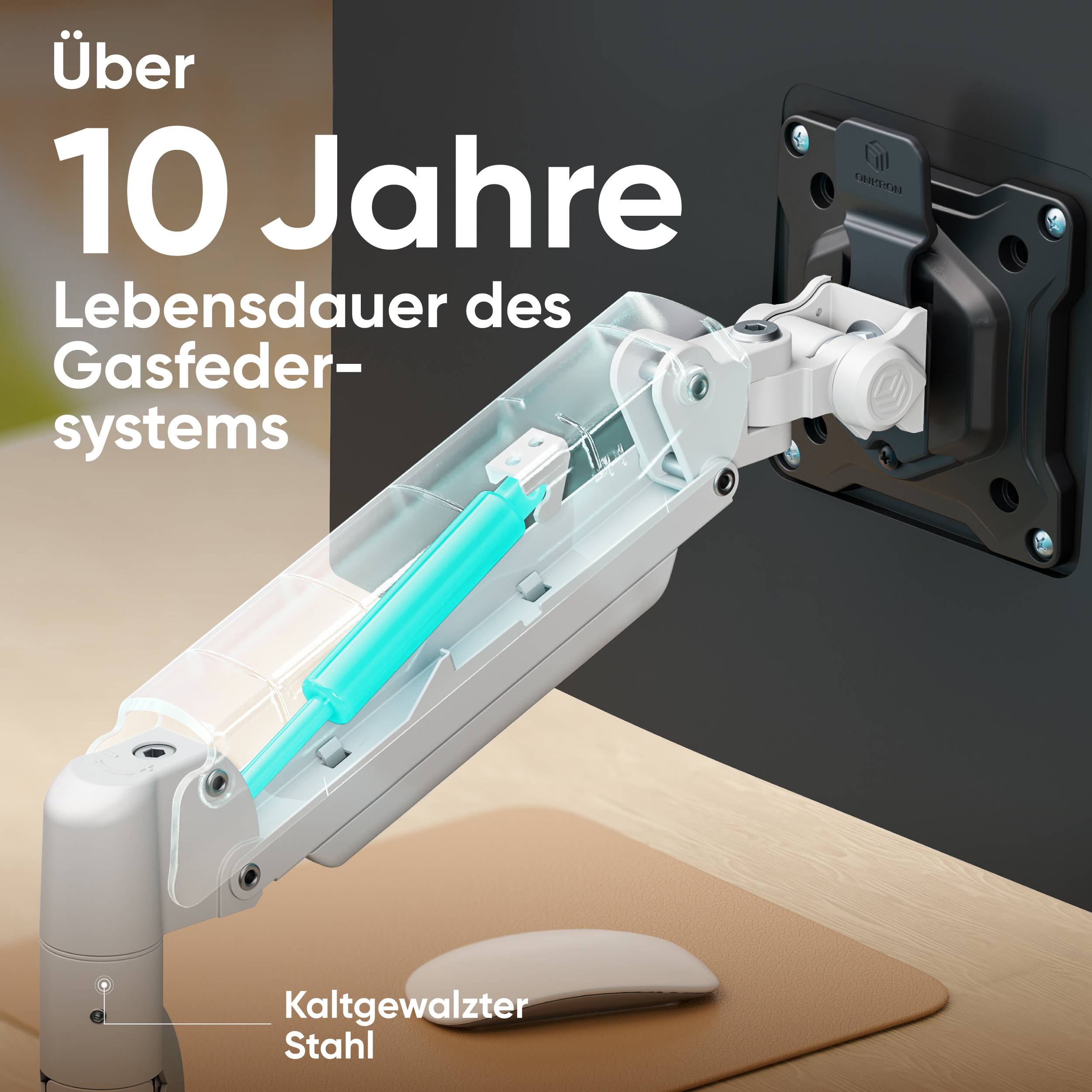 ONKRON Monitor Halterung für 13 - 32 Zoll Bildschirm bis 10 kg-6