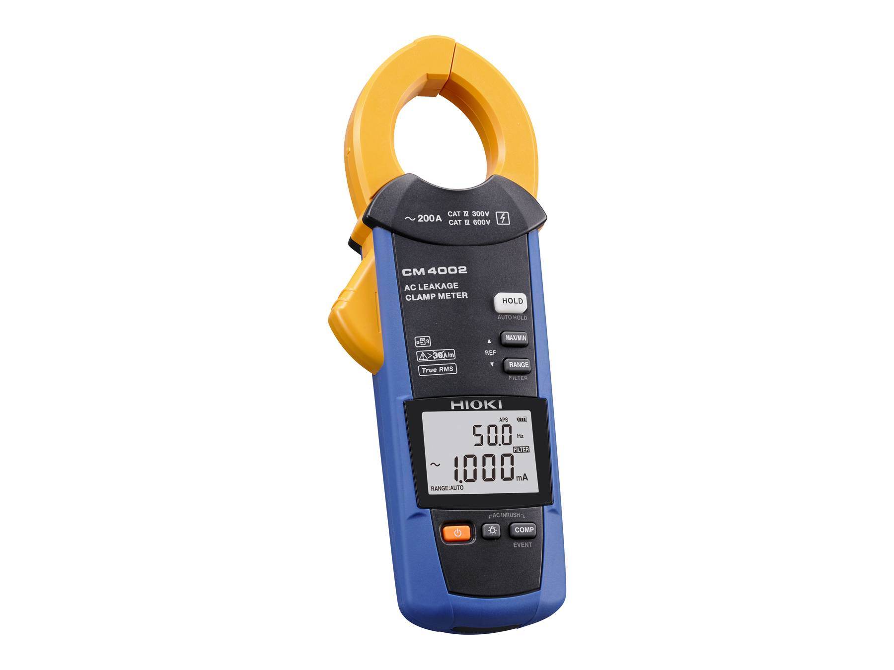 HIOKI CM4002 - AC-Leckstromzange für µA-Leckströme, 200 A-0