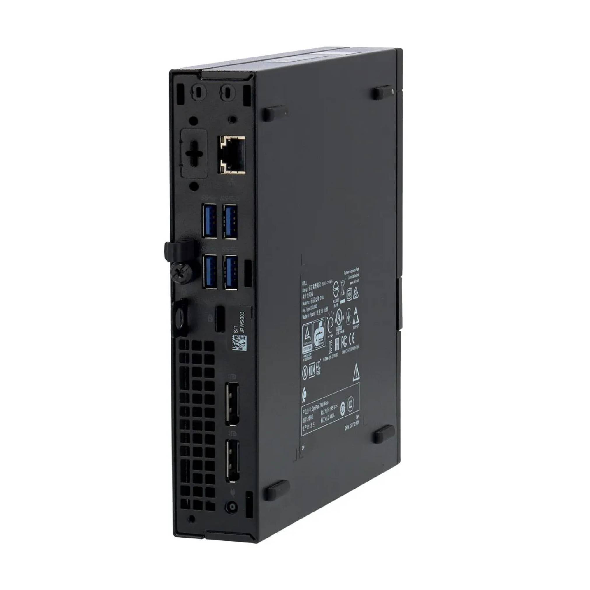 Dell Optiplex 5070 (Micro) PC-System Intel Core i3-8100T 8GB RAM 128GB SSD Win11 Pro-1
