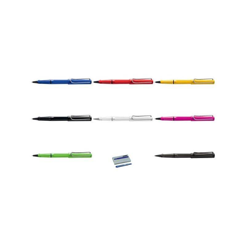 LAMY - safari roll-ink blue Tintenroller mit Tintenpatrone ASA-Kunststoff blau-0