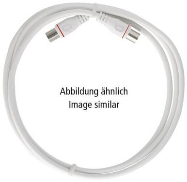 AXING Endgeräteanschlusskabel EAK 101-80 F-Anschluss Quickfix VF TS 5001 1m Install.Baumaterial