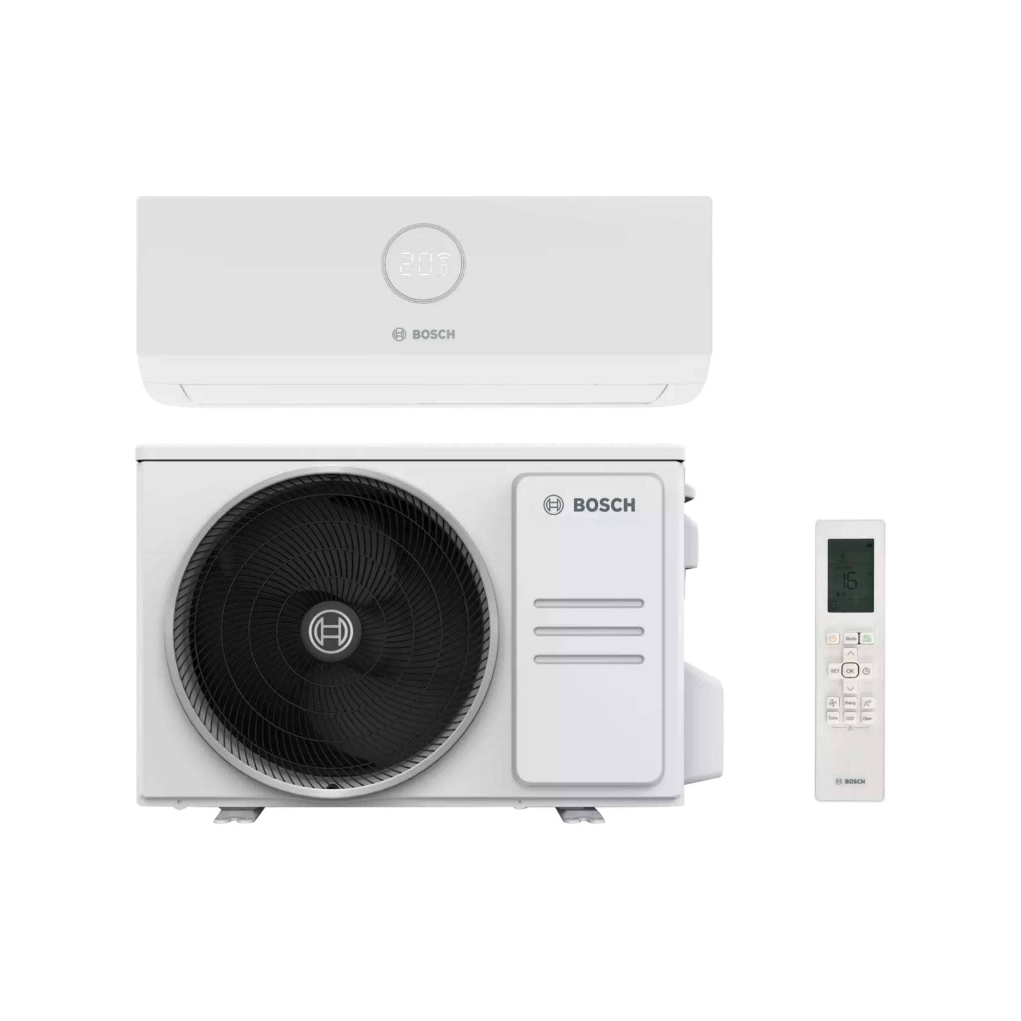 Bosch Home Comfort 7733701738 CL3000-Set 70 WE Split-Klimaanlage 24.000 BTU/h Weiß-0