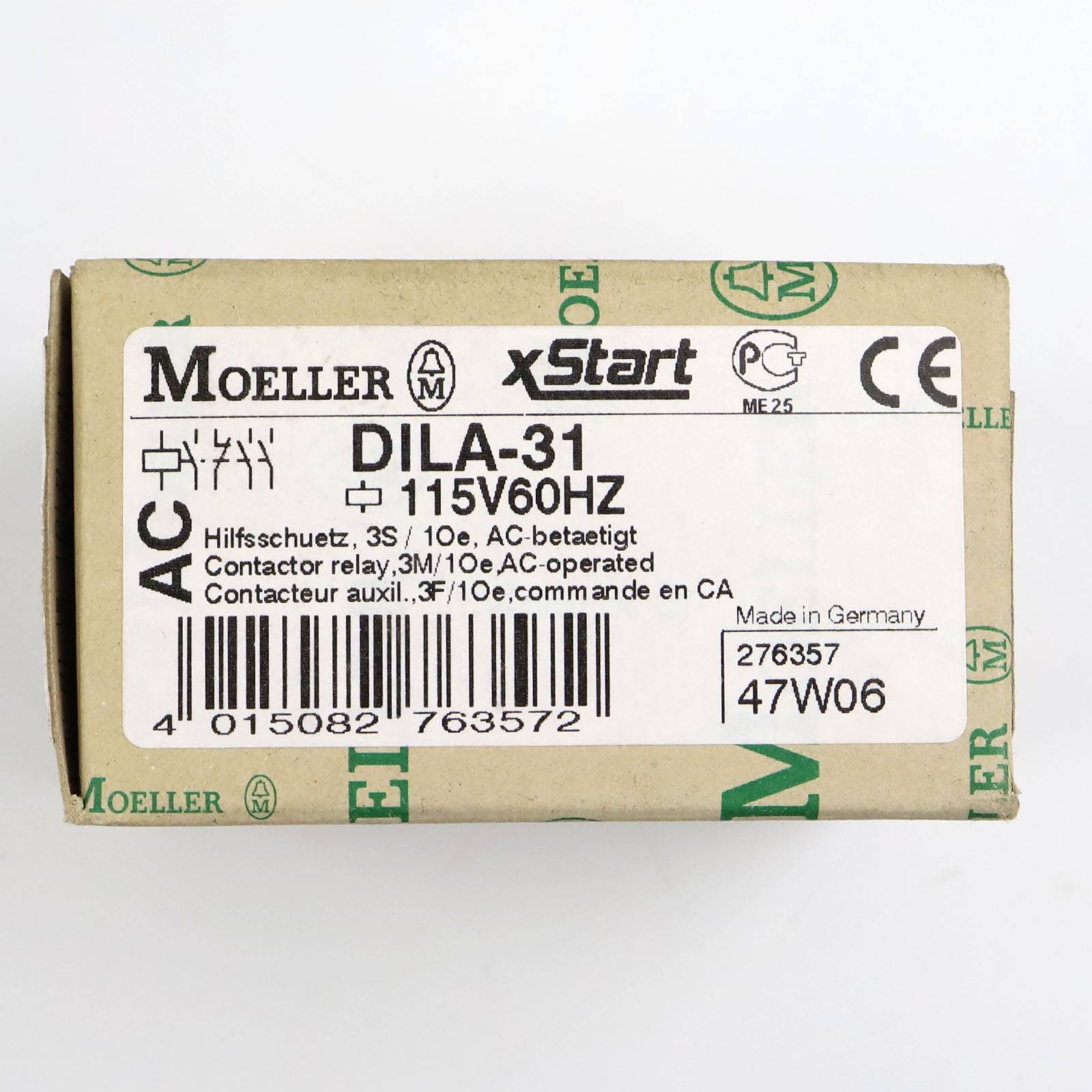 Klöckner Moeller Hilfsschütz DILA-31 115V60HZ 276357 OVP-1