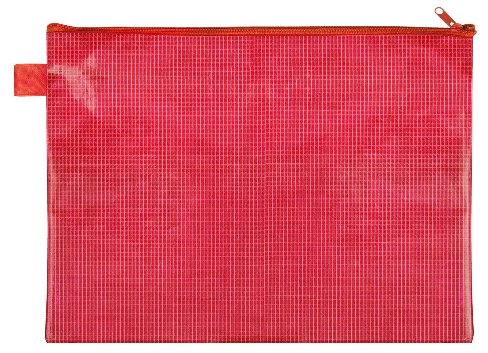 Reißverschlusstasche A4 EVA-Material rot-0