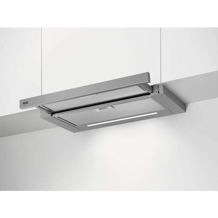 AEG DPS5650AM Flachschirmhaube Grau 550 m³/h-0