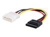 Serial ATA (SATA) Power Adapter Cable - Netzteil - interne Stromversorgung, 4-po