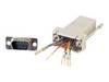 Serieller Adapter - RJ-45 (W) zu DB-9 (M)
