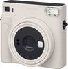 Fujifilm instax SQUARE SQ 1 Set Sofortbildkamera Weiß mit eingebautem Blitz