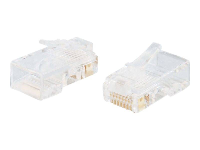 RJ45 Cat5E Modular Plug for Flat Stranded Cable - Netzwerkanschluss - RJ-45 (M)