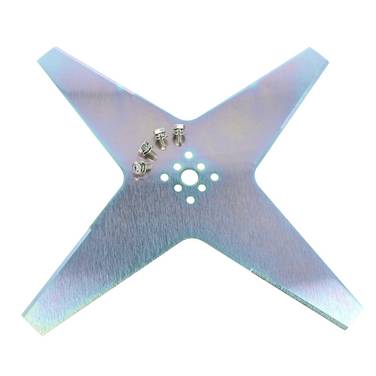 vhbw Ersatz-Messer (4-Stern) kompatibel mit Ambrogio 4.0 Elite | L25, 4.0 Basic, Deluxe, Evolution Rasenmäher -