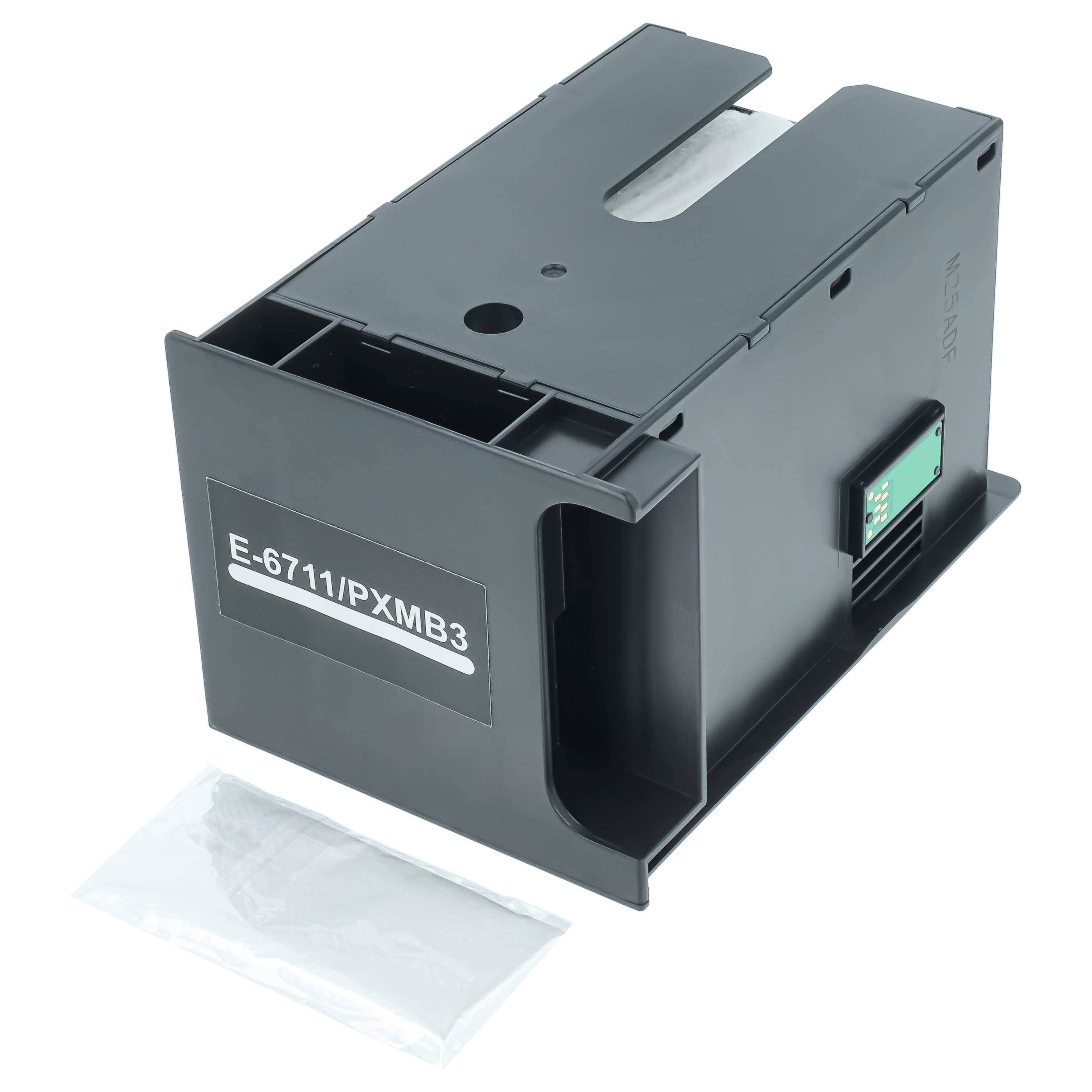 vhbw Resttintenbehälter kompatibel mit Epson Workforce WF-7110DTW | WF-7610DWF, WF-7620DTWF Tintenstrahldrucker --0