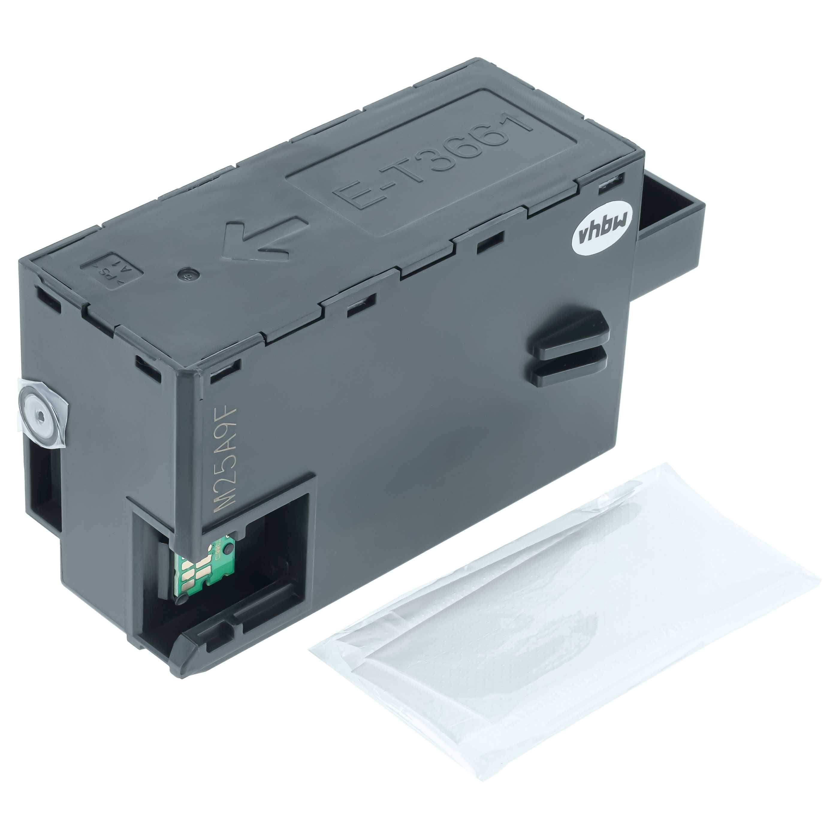 vhbw Resttintenbehälter kompatibel mit Epson Premium XP 6000 | XP 6105, XP 6100, XP 6005 Tintenstrahldrucker --0