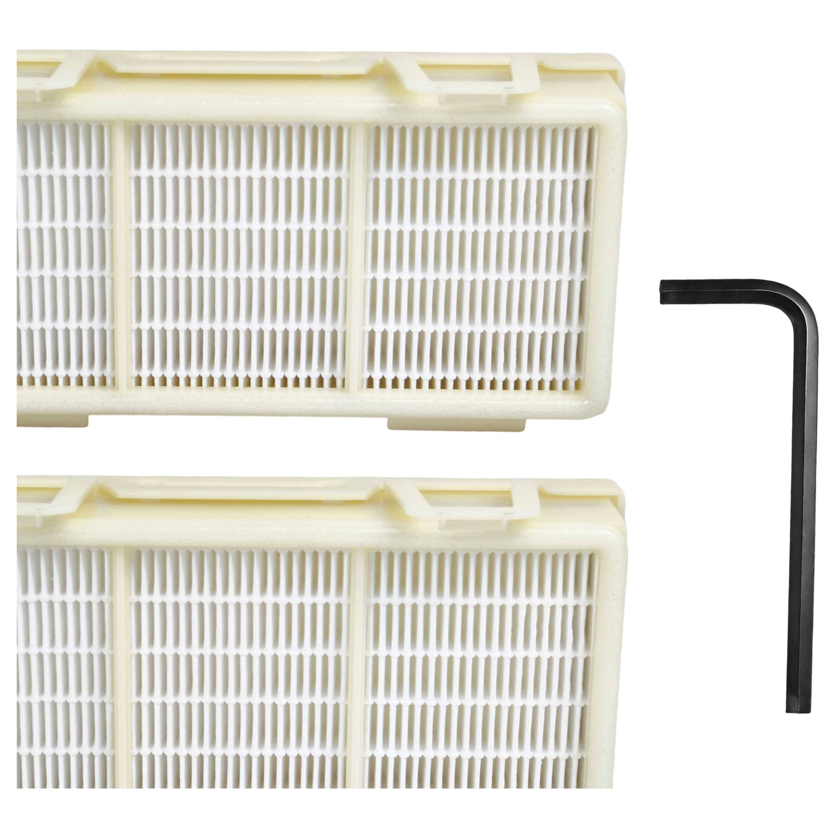 vhbw 2x HEPA Filter kompatibel mit Dyson Airblade V HU02 | AB12 Händetrockner - H13, Gelb-3