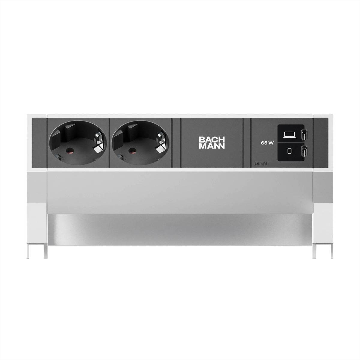 BACHMANN DESK2 2xCEE7/3 1xUSB C/C 65W, L-2