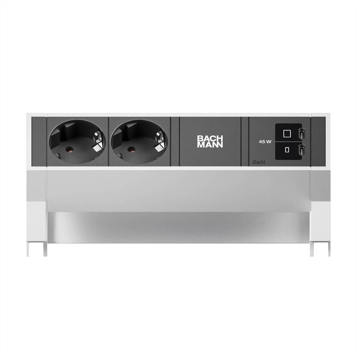 BACHMANN DESK2 2xCEE7/3 1xUSB C/C 45W, L-1