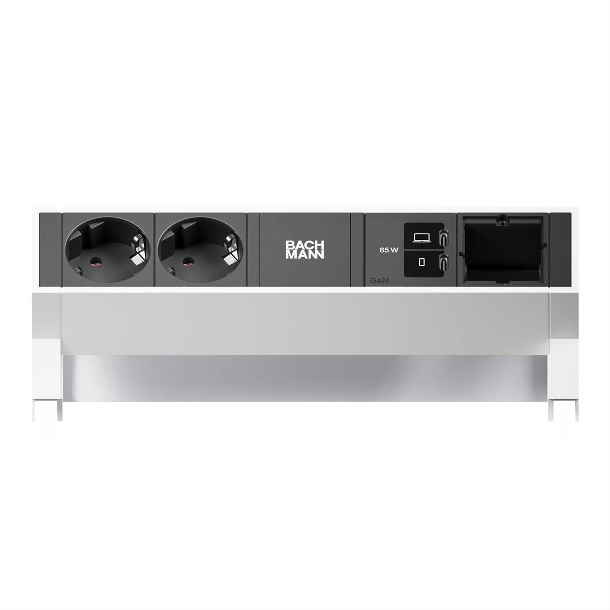 Bachmann DESK2 2xCEE7/3 1xUSB C/C BM0024274-2