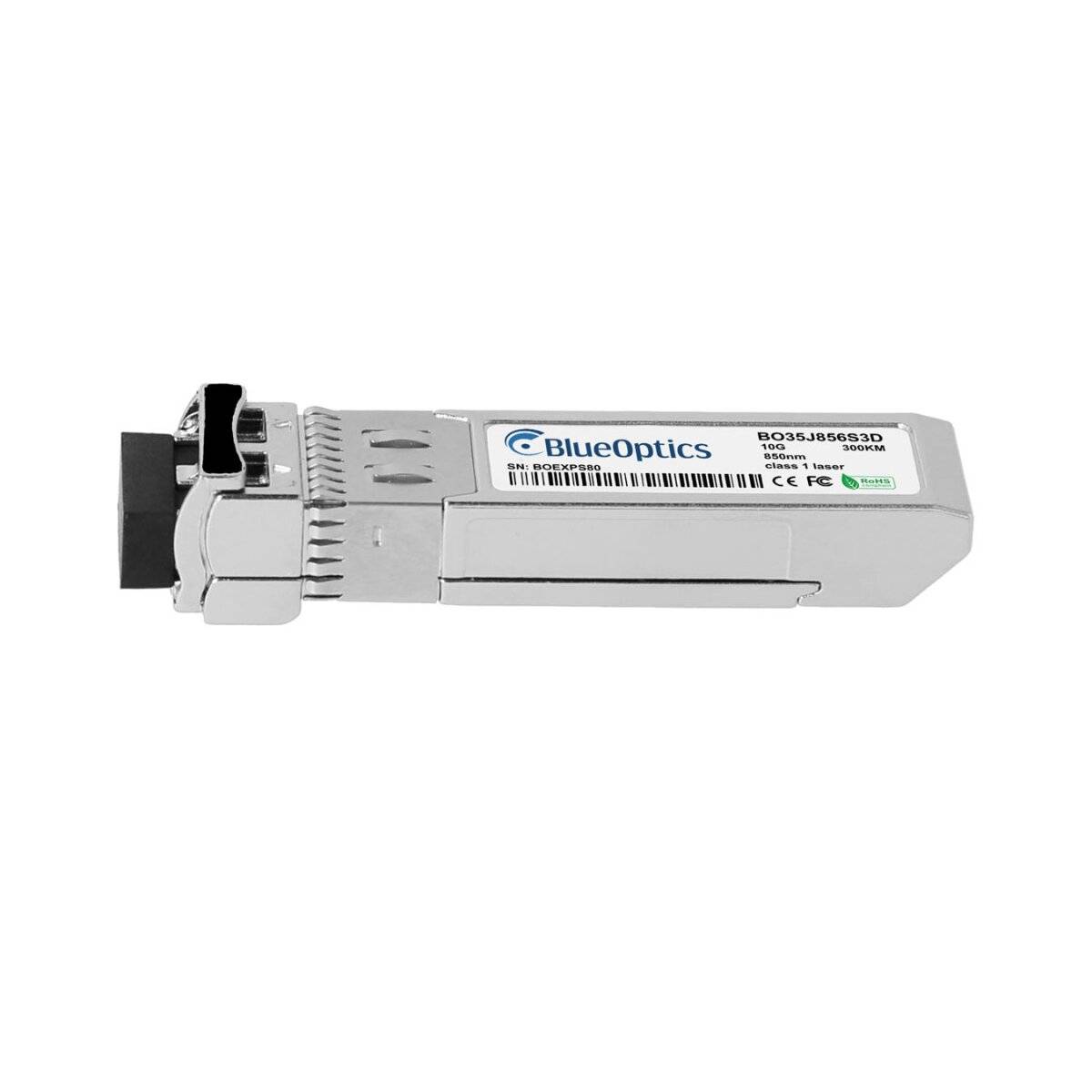 BLUEOPTICS - Finisar NVIDIA FTLX8571D3BCL-ME BlueOptics BO35J856S3D SFP+ Transceiver, 10GBASE-SR, Multimode Fiber, 850nm-4
