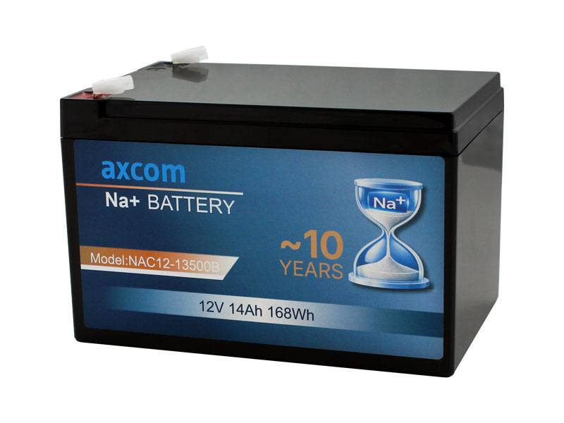 Axcom Natrium Ionen Akku 12V 13,5Ah mit 6,3mm Steckkontakten-0