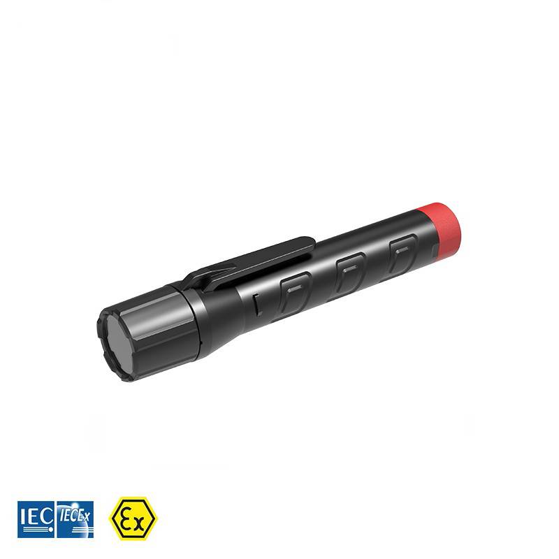 Taschenlampe EX-geschützt, batteriebetrieben, ATEX, 8h Leuchtdauer-0