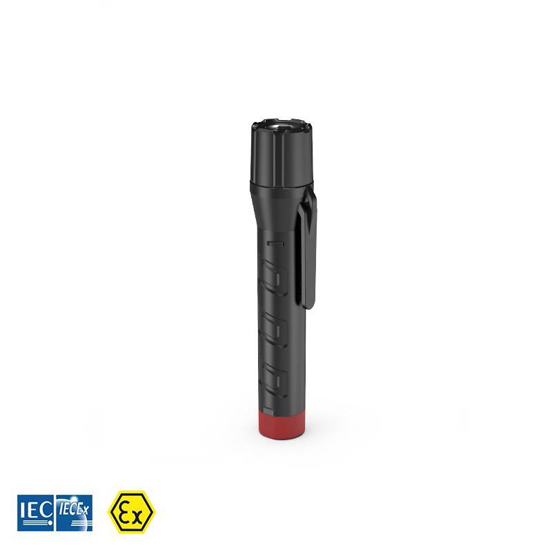 Taschenlampe EX-geschützt, batteriebetrieben, ATEX, 8h Leuchtdauer-2