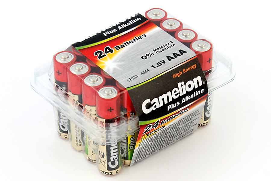 Batterie Camelion, Micro, AAA, LR03, Plus Alkaline, 1,5V (VE24)-0