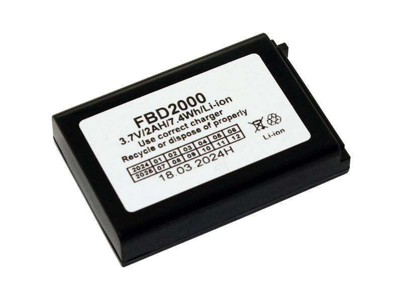 Li-Ion Akku für Denso BHT-200, 300, 303, 400, 600, 800 - 3,7V/2,0Ah 7,4Wh-0