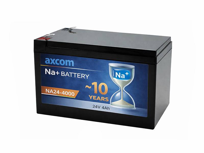 Axcom Natrium Ionen Akku 24V 4Ah mit 6,3mm Steckkontakten-0