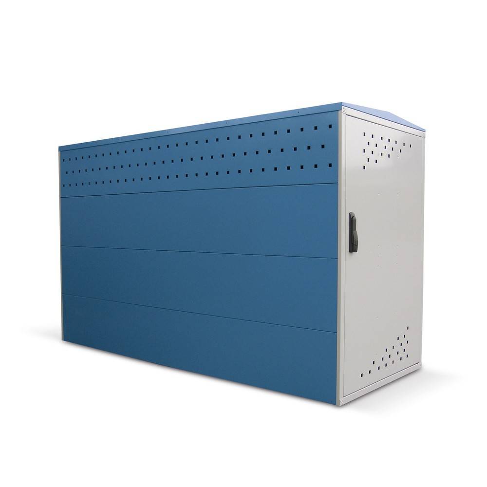 Fahrradgarage komplett, HxBxT 1.250 x 800 x 2.050 mm-0
