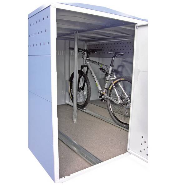 wsm® Fahrradgarage, modular erweiterbar, Anbausatz ohne Seitenwand