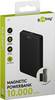 Goobay 70182 Magnetische Powerbank 10000 mAh, MagSafe Powerbank, USB-C, kompatibel mit Google Pixel, Apple iPhone