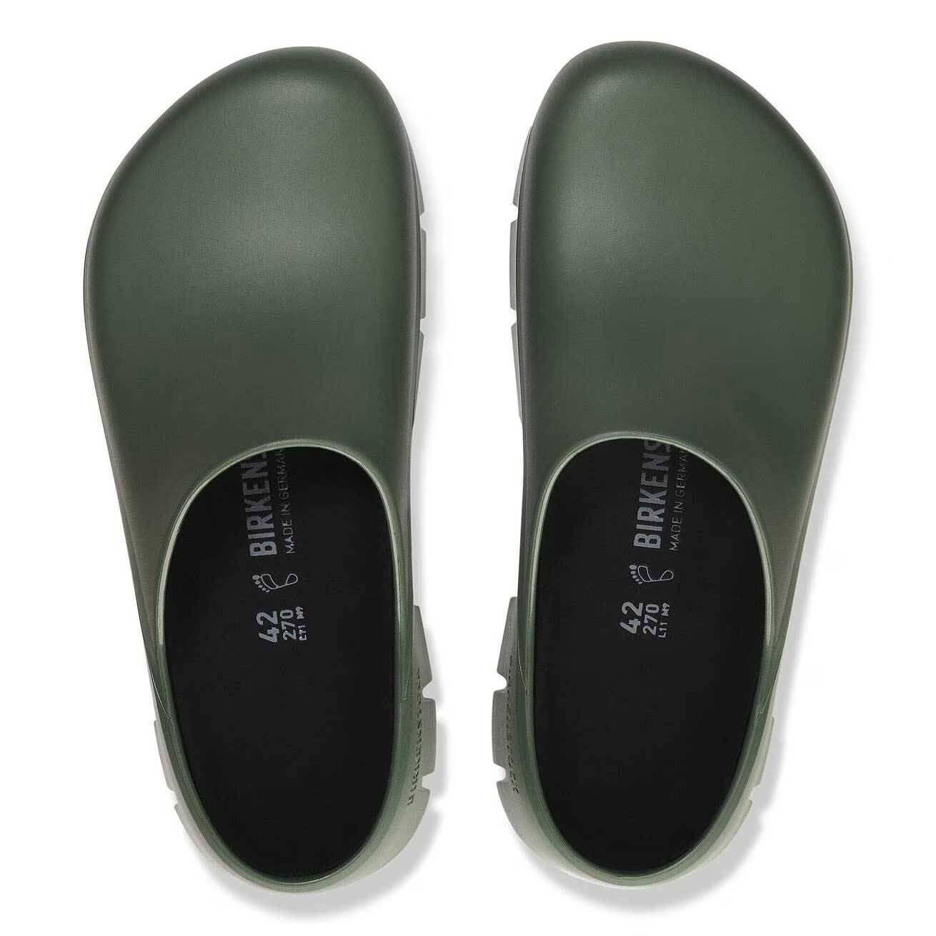 BIRKENSTOCK Super Birki 2.0 PU Clog Thyme, Gr. 36, wasserabweisend, austauschbares Korkfußbett-1