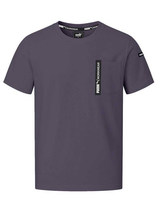 PUMA Workwear Advanced Kollektion T-Shirt Anthrazit M - 72% Baumwolle 28% Polyester