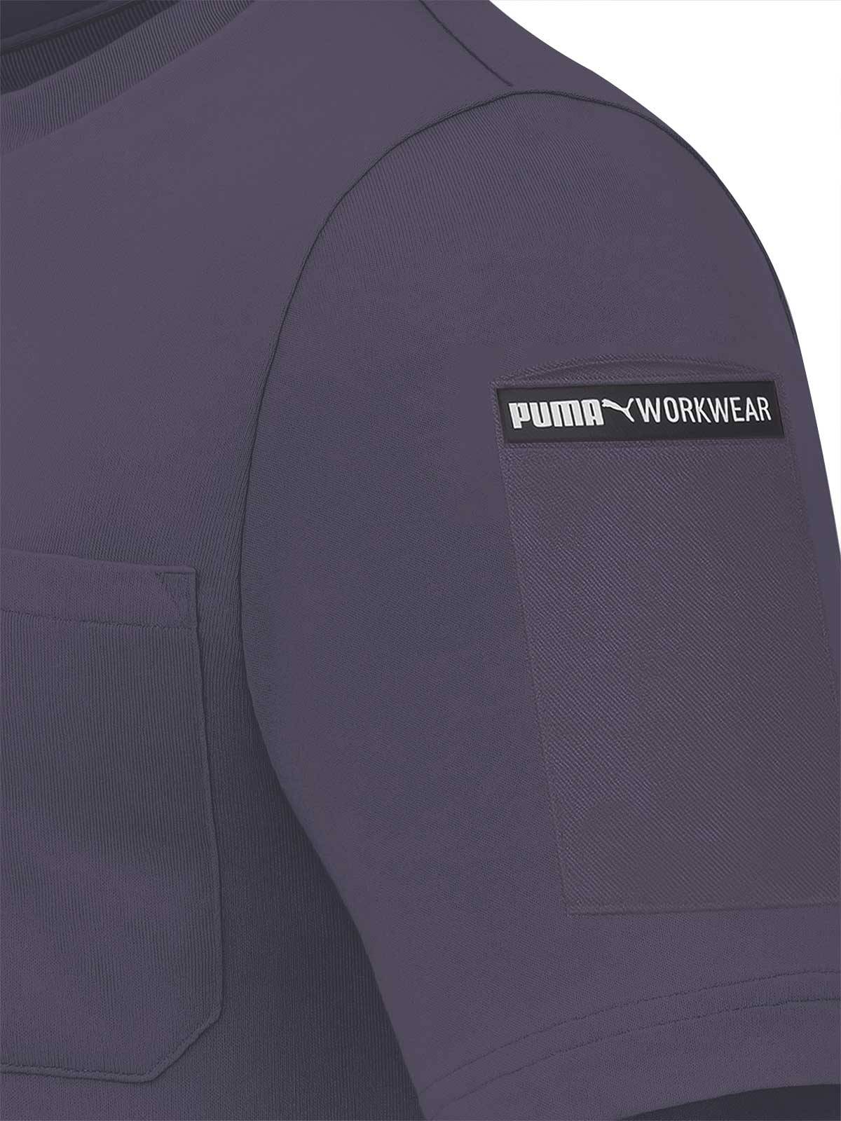 PUMA Workwear Advanced Kollektion T-Shirt Anthrazit M - 72% Baumwolle 28% Polyester-2