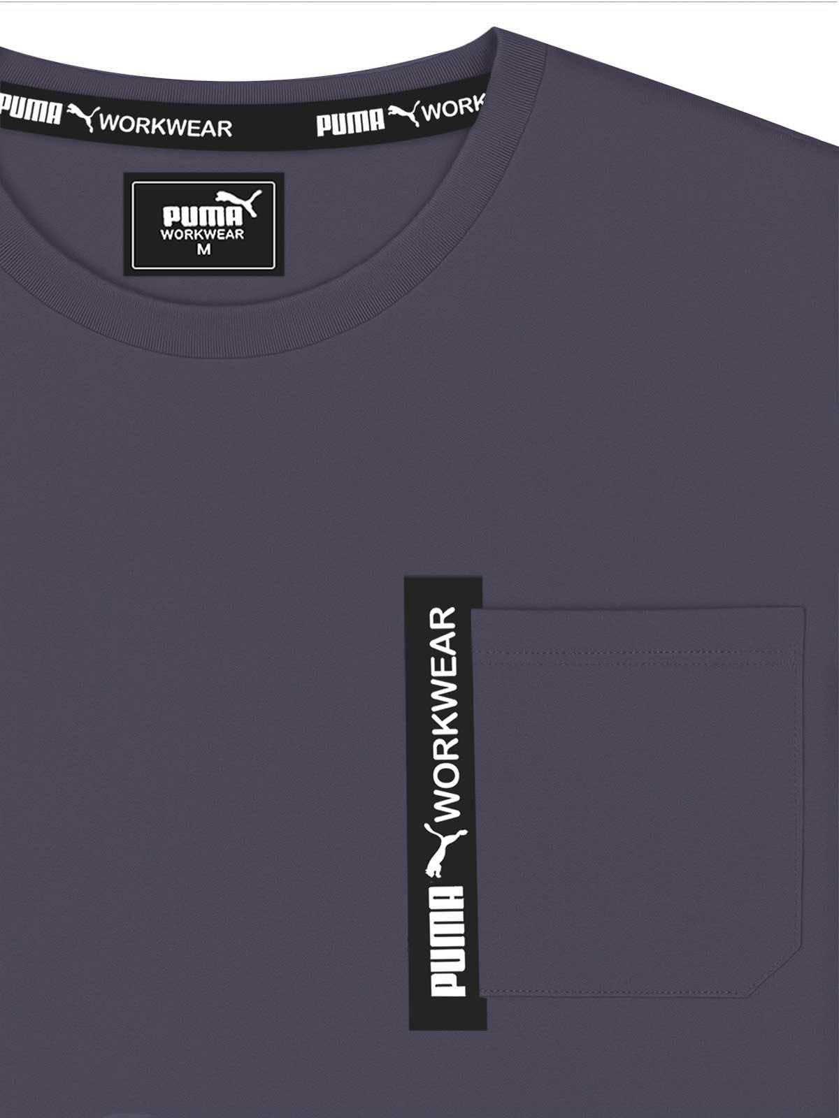 PUMA Workwear Advanced Kollektion T-Shirt Anthrazit M - 72% Baumwolle 28% Polyester-3