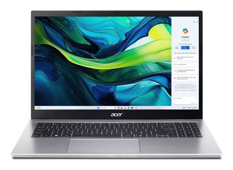 Acer Aspire Go 15 AG15-42P-R8SZ RYZ7 5825U/16GB/512SSD/W11 Home Silver Notebooks & Zubehör-0