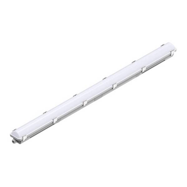 SLV WATERPROOF P - Feuchtraumleuchte (26W Leistung | 100.000h | Hochfrequenz Bewegungsmelder | CCT Switch) - grau