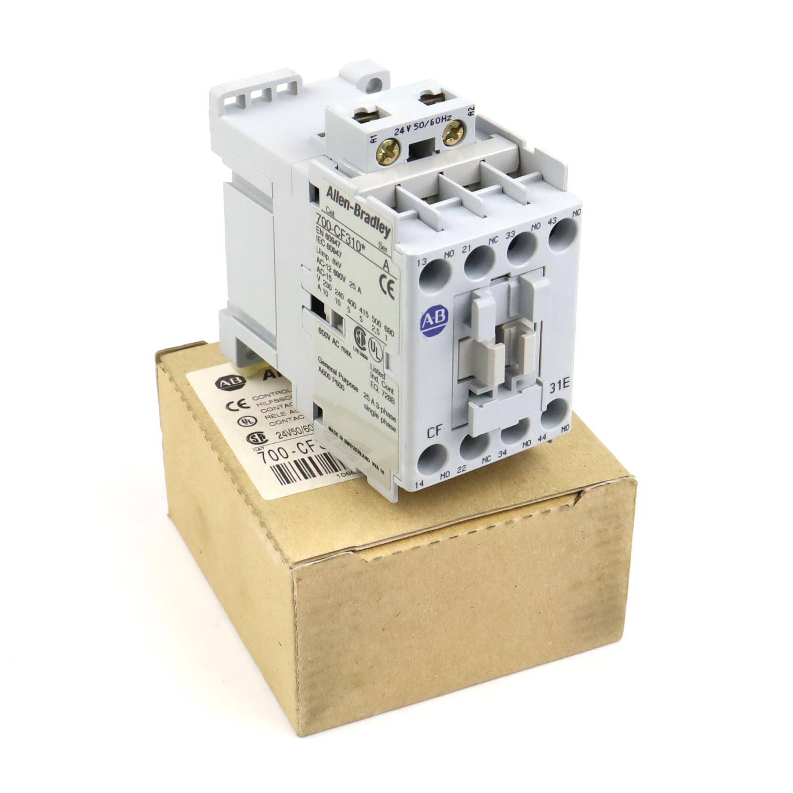 Allen Bradley Hilfsschütz 700-CF310KJ 24V 50/60Hz OVP-0