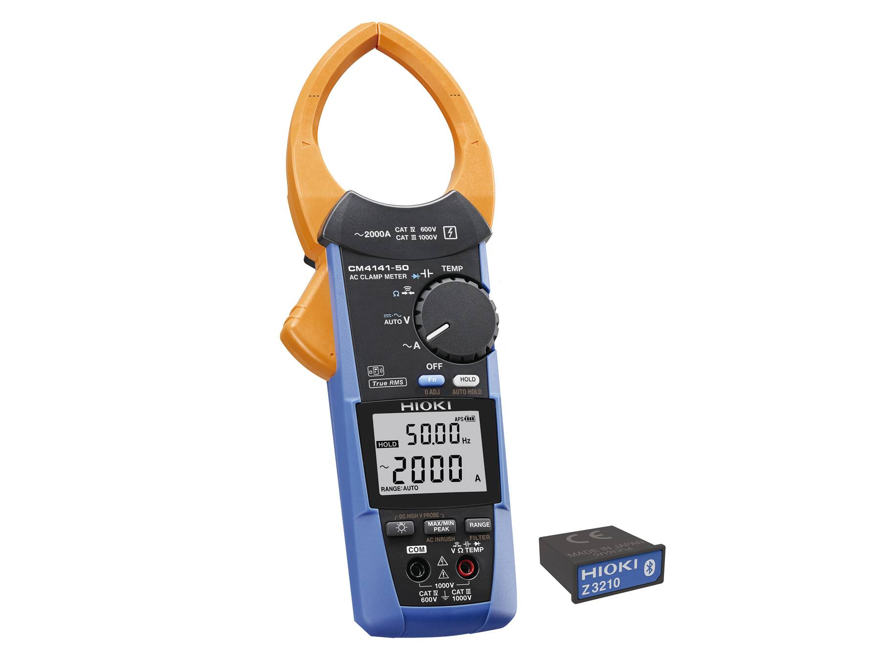 HIOKI CM4141-90 - True-RMS-Zangenmultimeter für AC-Ströme bis 2000 A mit 3 Messbereichen-0