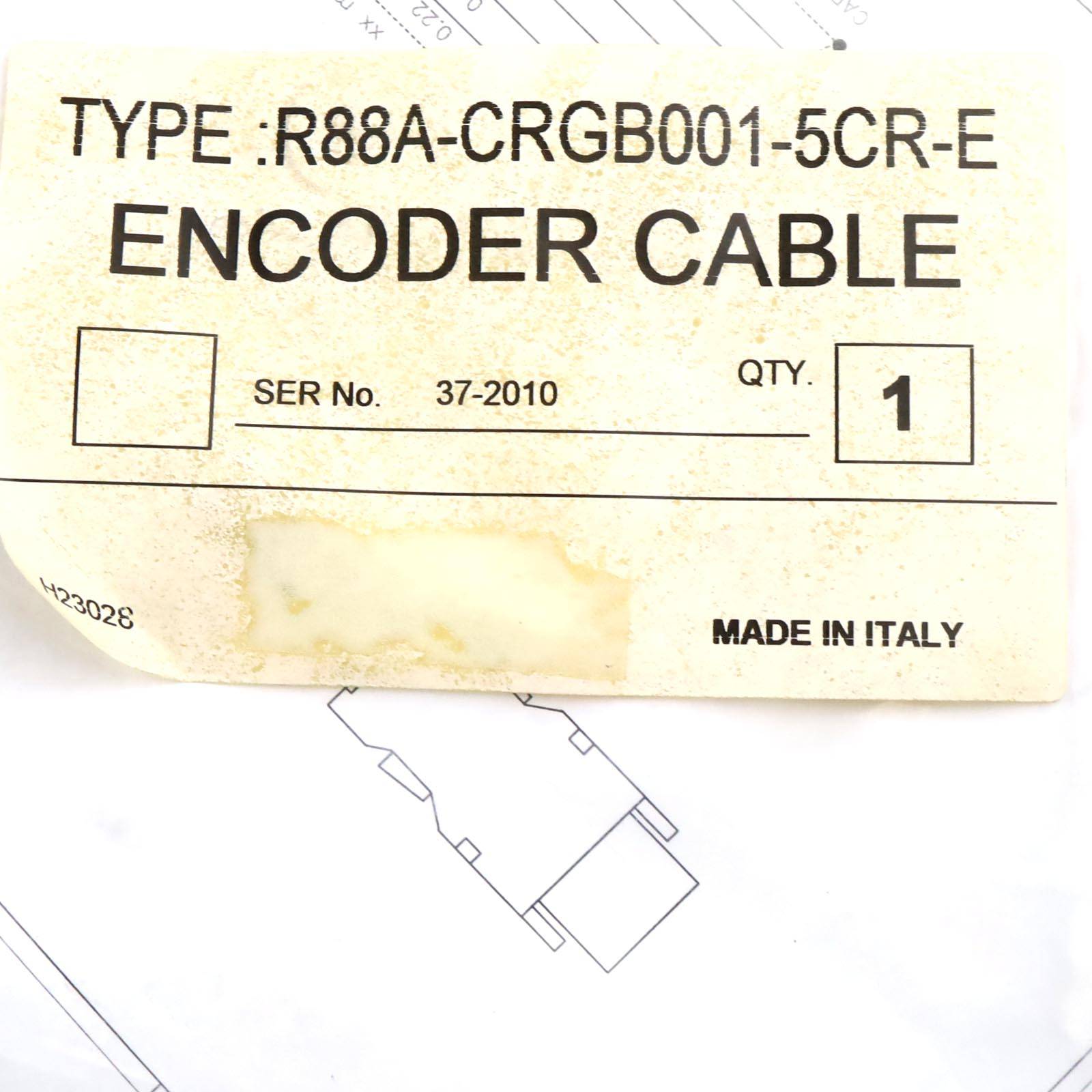 Omron Encoder-Kabel R88A-CRGB001-5CR-E OVP-1