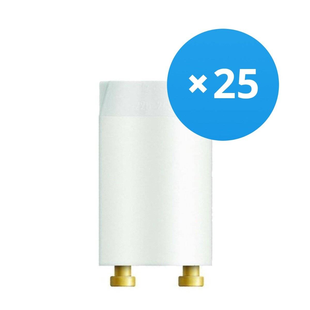 Mehrfachpackung 25x Osram Starter St 151 4-22W langlife SERIE-0