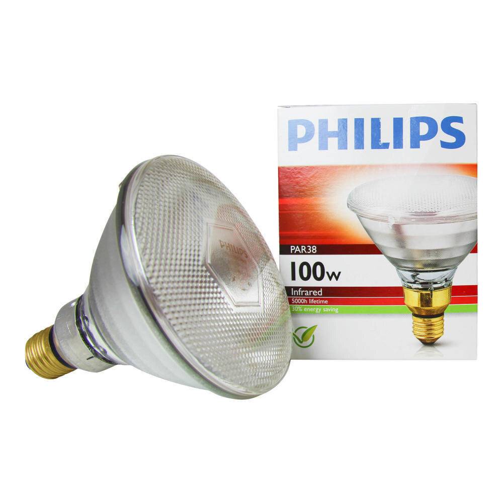 Preisbild für Mehrfachpackung 12x Philips PAR38 IR 100W E27 230V Klar