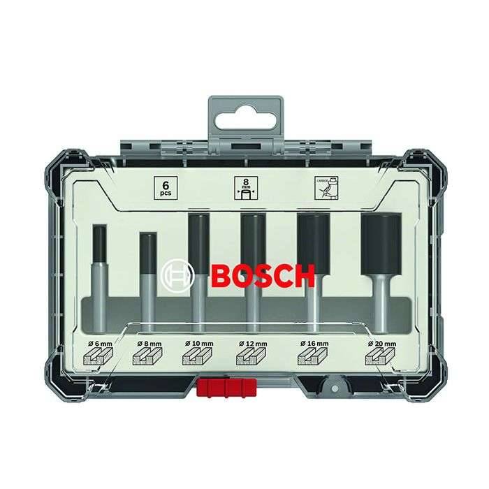 Fräser-Set, 6-teiliges Nutfräser-Set, 8-mm-Schaft-1
