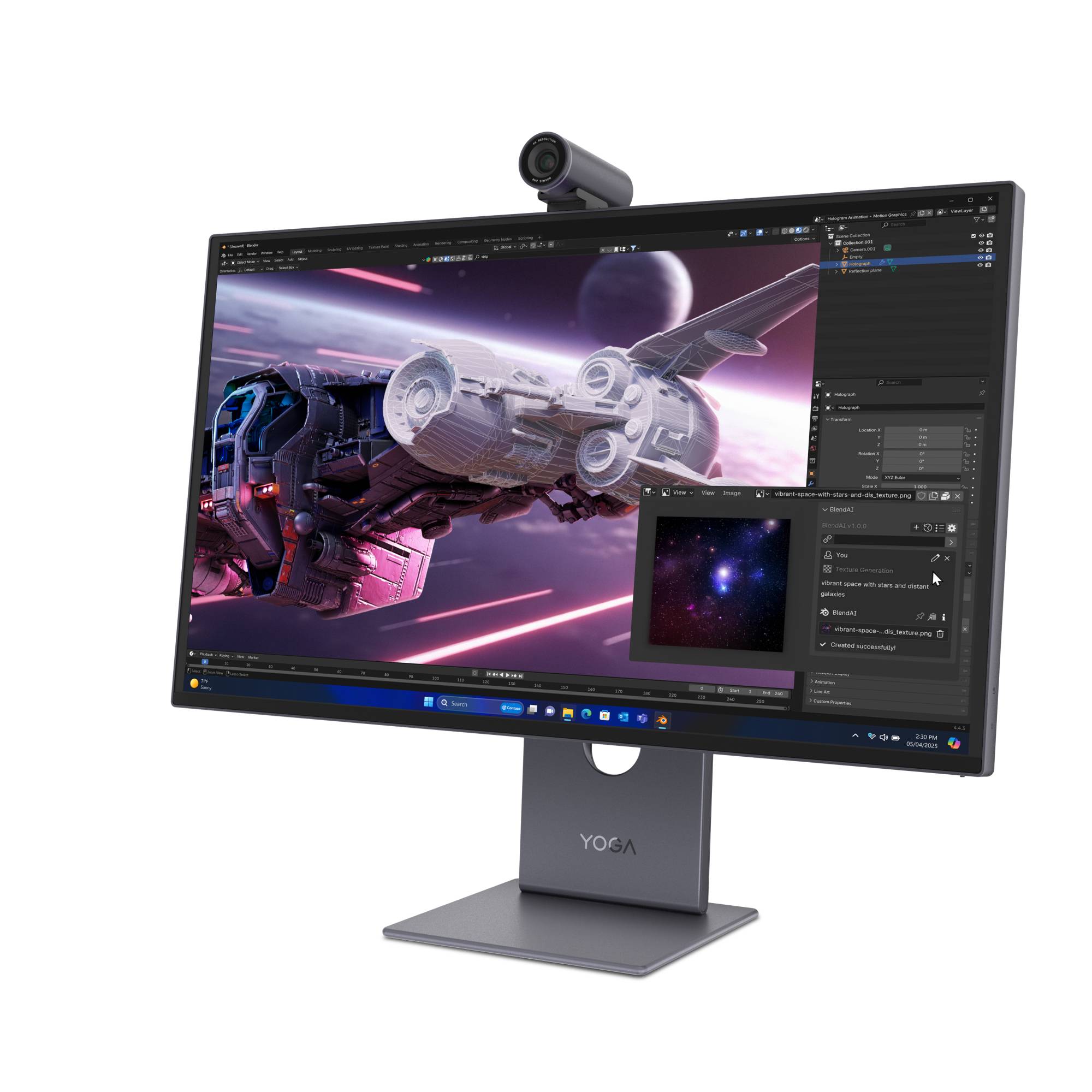 Lenovo Yoga Pro 27UD-10 - OLED-Monitor - 68.6 cm (27")-1