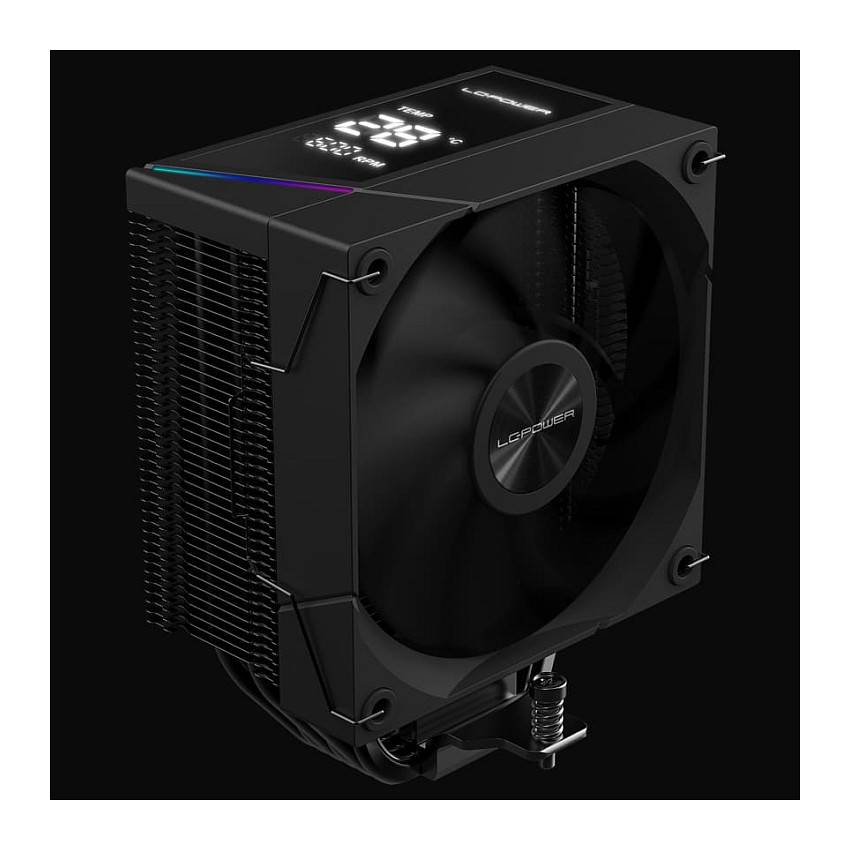 LC-POWER - Kühler LC-CC-120-DB6-DIGI 1851/1700/1200/115x/AM4/5 - CPU-Kühler - 35,3 dB-0